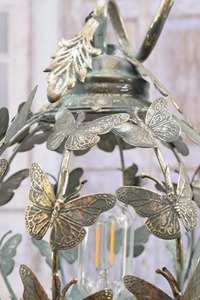 Farol Decorativo de Metal con Forma de Mariposa, Centro de Mesa Perfecto para Bodas, Fiestas, Festivales y Ocasiones Especiales, Ideal para Regalos - Product Image 2