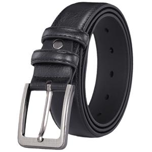 Ceinture en cuir pour homme de qualité supérieure pour un usage professionnel et décontracté avec logo personnalisé, cuir véritable de haute qualité, boucle en métal robuste - Product Image 3