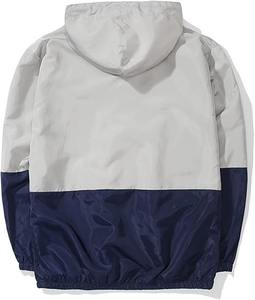 Chaqueta cortavientos a prueba de viento impermeable frontal de camuflaje con revestimiento ligero Unisex, ropa deportiva informal verde oliva para exteriores - Product Image 1