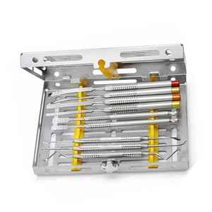 Instrumento de cirugía de implante dental Kit de seno Kit de estudiante dental de acero inoxidable - Product Image 6