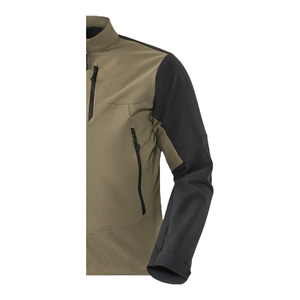 Chaqueta Softshell Ligera y Transpirable Unisex al por Mayor, Chaqueta Impermeable Tipo Parka para Exteriores con Cuello Alto y Logotipo Frontal - Product Image 4