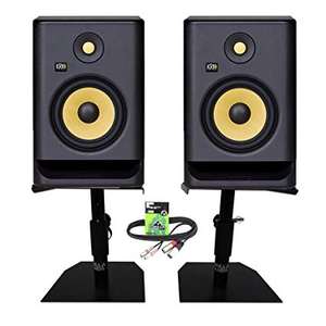 Oferta Limitada - Monitores de Estudio Autoamplificados Bi-Amplificados Profesionales R.K RP8 R0kit 8 G4 (Par) Nuevos y Originales - Product Image 4
