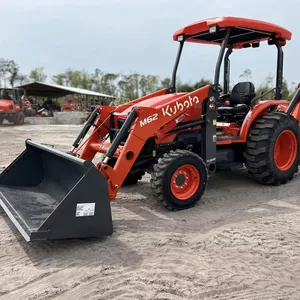 KUBOTA M62トラクターTLBフロントローダーバックホー