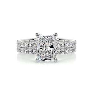 Radiant Diamond Shape Bridal <b>Set</b> <b>For</b> <b>Women</b> - Product Image 4