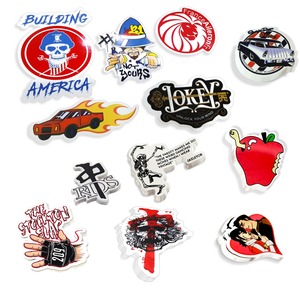 Pegatinas decorativas de vinilo troqueladas con ilustraciones de dibujos animados únicas personalizadas, corte de precisión resistente a la intemperie impermeable para 100 Uds. - Product Image 3