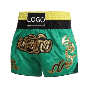 Vente chaude Personnalisé 100% Polyester Haute Qualité Tache MMA Gym Formation Kick Fight Shorts De Boxe - Product Image 2
