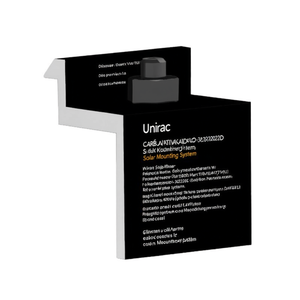 ตัวหนีบปลายราง Unirac SM รุ่น K สีดำอะลูมิเนียม-302026D สำหรับระบบติดตั้งแผงโซลาร์เซลล์ - Product Image 1