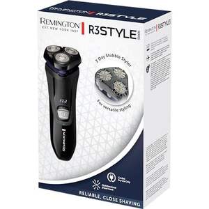 Rasoir rotatif électrique sans fil avec tondeuse escamotable, guide de rasage ergonomique pour barbe et visage, produit sans fil - Product Image 3