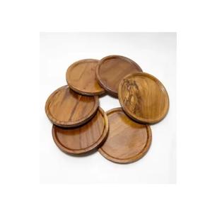 Ensemble de sous-verres en bois de conception classique avec la plus grande qualité Ensemble de sous-verres en verre de taille personnalisée pour la cuisine - Product Image 1