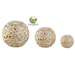 Juguete de Pelota de Ratán Natural para Perros y Gatos, Pelota Masticable Hecha a Mano, Duradera, Ligera y Ecológica, Accesorios para Mascotas - Product Image 5