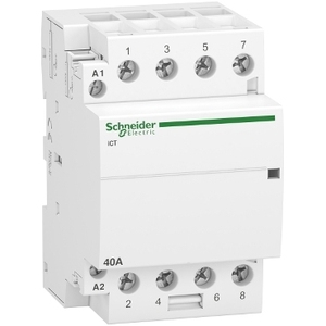 Contactor de 4 Polos SCHNEIDER ELECTRIC ICT A9C20844 con 4 NO 40 A 220..240 V CA - Product Image 1