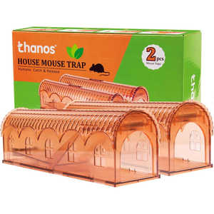 Smart Pest Control Paquete De 2 Trampas Para Ratones Gran Trampa De 10 Pulgadas Para Ratones Domésticos - Product Image 2