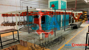 Adjustable Steel Overhead Conveyor for <b>Paint</b> Shop <b>Booth</b> New Manufacturer in India for Manufacturing Plants - Product Image 6