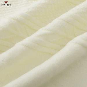 Pull en cachemire et laine à séchage rapide, personnalisable à l'avant, tricoté, décontracté, col rond, dernière mode, pull d'hiver pour l'extérieur - Product Image 6