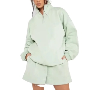 Sudaderas Extra Grandes de Manga Larga Ecológicas para Mujer, Otoño, Impresas en Poliéster y Algodón, con Decoración de Letras - Product Image 2