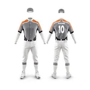 Nuevo diseño, precio al por mayor, nombre del equipo personalizado, camisetas de béisbol y pantalón, conjunto completo, precio barato, conjuntos de uniformes de béisbol - Product Image 5