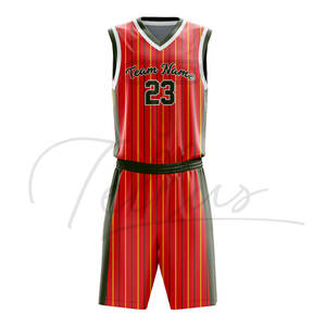 Uniforme de basket-ball de haute qualité, confortable, respirant, grande taille, manches courtes, avec logo personnalisé, tissu 100% polyester - Product Image 5
