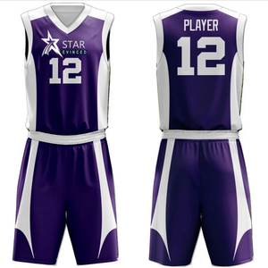 Uniforme de basket-ball sportif avec logo personnalisé de haute qualité Meilleur prix Vêtements de sport imprimés sur mesure Nouveau modèle - Product Image 5