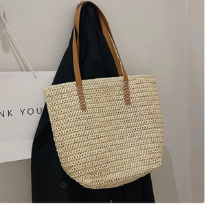 Premium Quality Simple Handmade <b>Straw</b> Women Hand <b>Bags</b> Vintage Crochet Macrame Beach <b>Bags</b> Direct From Indian Supplier - Product Image 2