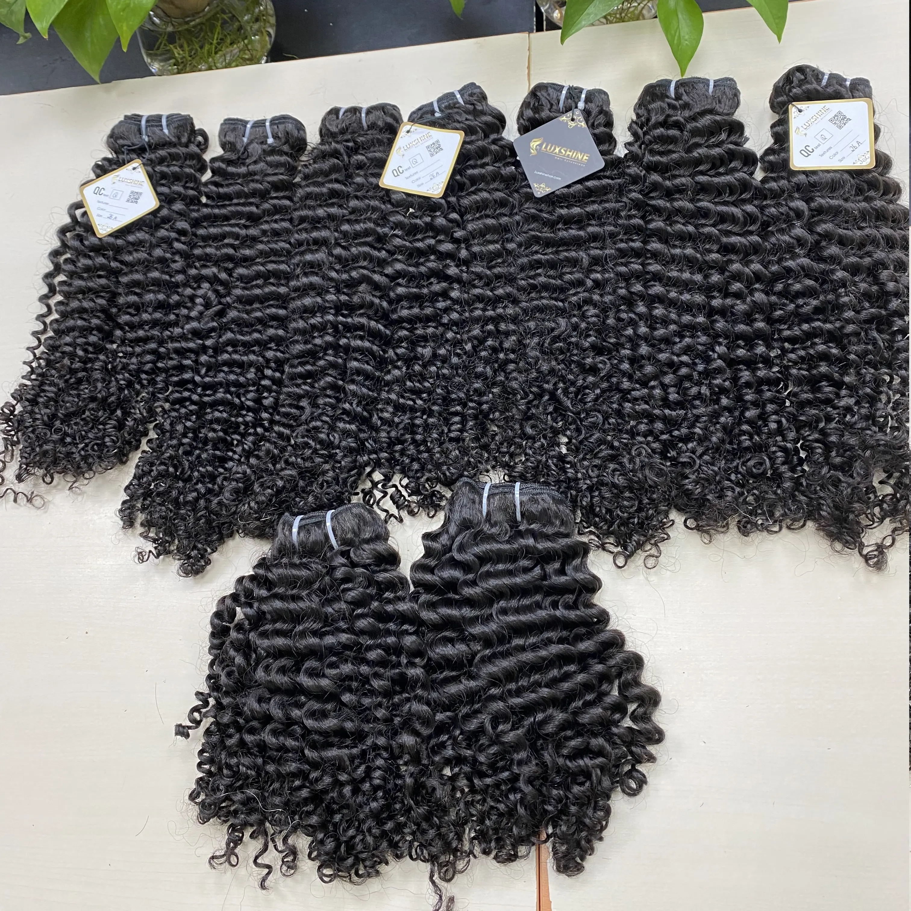 थोक मूल्य मशीन कपड़ा-कच्चे कुंवारी बाल-18 इंच-प्राकृतिक काले रंग
