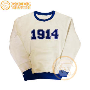 Personalizado Phi | Beta algodón polar bordado sudadera fraternidad griega Sigma hombres sudaderas transpirables hermandad - Product Image 6