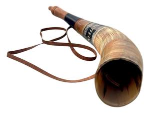 แตรเป่าวัวเป่าลมแบบสงครามธรรมชาติแตรเป่าเป่าวัวสำหรับต่อสู้แบบไวกิ้งยุคกลางสำหรับขาย - Product Image 2