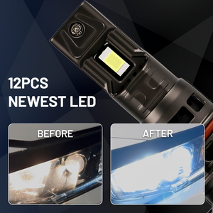 หลอดไฟ LED Vypart 9005 HB3 สำหรับรถยนต์ Audi สว่างพิเศษ 12V อายุการใช้งานยาวนาน ไม่กระพริบ 6500K อุณหภูมิสี ใหม่ แพ็ค 2 ชิ้น - Product Image 4
