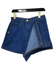 กางเกงขาสั้นผ้ายีนส์เอวสูงสำหรับผู้หญิงใส่ในฤดูร้อนมาใหม่กางเกงยีนส์ระบายอากาศได้พร้อมสายรัดเย็บสไตล์เซ็กซี่ขายส่ง - Product Image 2