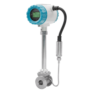 Bão hòa hơi nước <span class=keywords><strong>Vortex</strong></span> lưu lượng kế độ chính xác cao SS304 gas/không khí/dầu/chất lỏng lưu lượng nhiệt độ áp suất bồi thường 4-20mA - Product Image 4