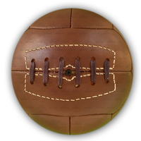 Balones de Fútbol de la Mejor Calidad 2026, Cuero PU Cosido a Mano, Estilo Antiguo, Ligeros, Ecológicos, Duraderos, para Uso en Interiores/Exteriores