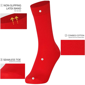 Calcetines Casuales de Primera Calidad con Logotipo Personalizado Impreso, Precio al por Mayor, Calcetines Casuales Más Vendidos - Product Image 3