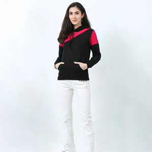 Pas cher prix femmes personnalisé haute qualité sweat à capuche style manches longues femmes sweats à capuche meilleure qualité coton matériel femmes sweats à capuche - Product Image 6