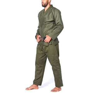 Uniforme d'entraînement à séchage rapide pour arts martiaux en coton de qualité supérieure oem brodé en gros haut personnalisé kimonokimono de jiu jitsu - Product Image 5