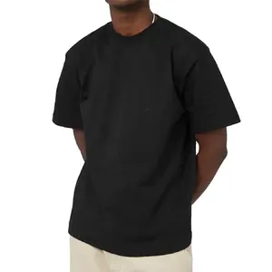 Camiseta elegante de moda de algodón y poliéster de alta calidad de marca personalizada, ropa de hombre Vintage de Hip Hop, camiseta de gran tamaño