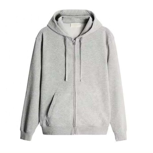 Sweat à capuche zippé pour homme de haute qualité fabriqué au Pakistan, en coton mélangé, basiques, 100% coton, motif uni, vente en gros personnalisée - Product Image 4