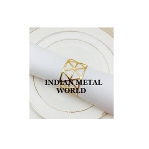 แหวนรัดผ้าเช็ดปากเหล็กสีเงินขนาดและการออกแบบที่น่าสนใจ - Product Image 3