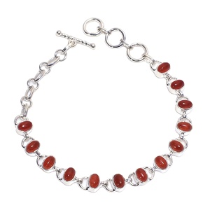 สร้อยข้อมืออัญมณีสีเงินสเตอริง925กำไลข้อมือแฟชั่นสำหรับผู้หญิงกำไลข้อมือหยกเงินอัญมณี925ทำด้วยมือ - Product Image 1