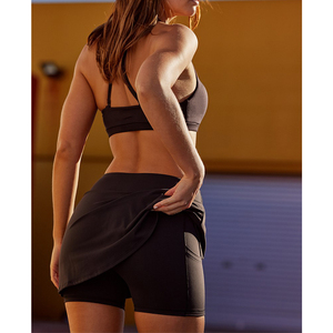 Falda de tenis de cintura alta personalizada con bolsillo Ropa DE TENIS OEM para mujeres para adultos Faldas para la venta - Product Image 1