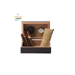 Humidor de puros de madera de lujo de grado superior, diseño clásico personalizado, calidad superior, laca de alta demanda, caja de producto única personalizada - Product Image 1