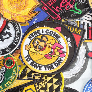 Parches de hierro bordados personalizados con cuentas para chaquetas, mochilas y sombreros, diseños personalizados para decoraciones de ropa - Product Image 6