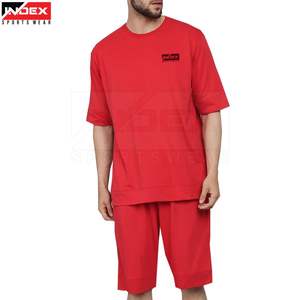 Conjunto de Camiseta y Pantalones Cortos para Hombre, Última Moda, Nueva Llegada 2026, Calidad Premium, Precio al por Mayor - Product Image 1