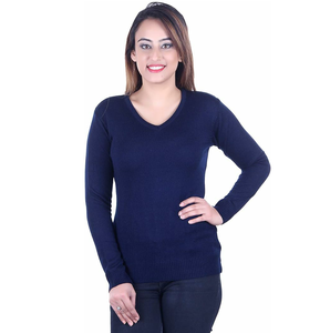 Breathable Manufacturers Wool Men's <b>Sweaters</b> Pullover V Neck Vintage Knit with Wool Fabric - Product Image 4