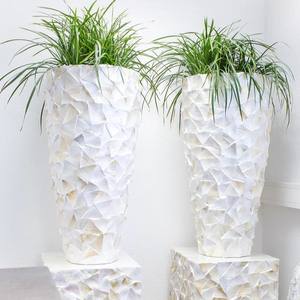 Pots d'incrustation de nacre de qualité supérieure pour plantes pour décoration de restaurant et d'hôtel vadrouille grands Pots de fleurs fabriqués au Vietnam - Product Image 1