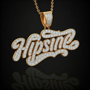 Star Dust Bijoux Religieux Unisexe Pendentif en Argent Sterling Moissanite Diamant Plaqué Or Hip Hop Style Hindouisme Parties Charmes - Product Image 1