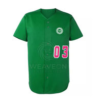 Seragam Baseball Desain Kustom Buatan Pabrik dengan Logo Kustom Dicetak, Bahan Katun 100% Bernapas, Ukuran Besar untuk Pria Dewasa