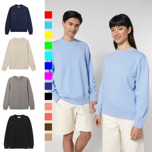 Sweat-shirt d'hiver personnalisé avec logo, col rond, unisexe, poids moyen, 100% coton, polaire, poche, OEM ODM, prix de gros BD - Product Image 5