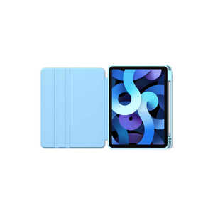 Netzy 2025 Light Blue iPad 11th Gen Case 360 Rotating <b>Stand</b> Protective TPU Cover Pencil Holder Design <b>for</b> iPad Pro 11 Inches - Product Image 6