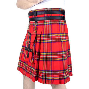 Kilts hybrides ajustables Royal Stewart Tartan 2026 pour hommes avec poche avant amovible - Product Image 4