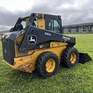 Nouvelles machines de terrassement Johnn Deerre 330G Wheel Skid Steers Loader avec moteur central et composants PLC - Product Image 5