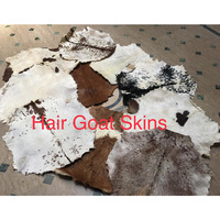 Cabeza de batería curativa con sonido profundo de piel de cabra natural/pieles de cabra de calidad superior con cabezal de tambor de pelo en MOQ bajo